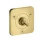 AXOR-HG-AXOR-Citterio-E-Ab-und-Umstellventil-Trio-Quattro-120-120-Unterputz-Brushed-Brass-36772950 gallery number 1